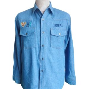 Kemeja Seragam Jeans