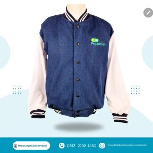 Jaket Varsity Jeans Fleece – Gaya Klasik dengan Kualitas Premium